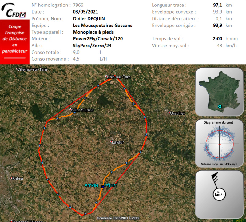 7966 - 03/05/21 - Didier DEQUIN - 93 km - homologué Img444