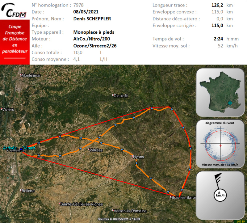 7978 - 08/05/21 - Denis SCHEPPLER - 115 km - homologué Img456