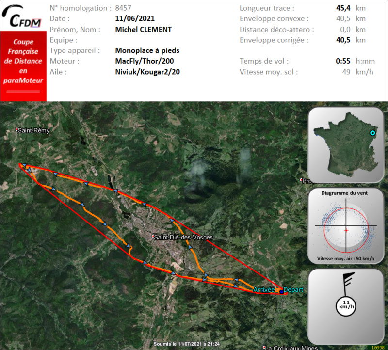 8457 - 11/06/21 - Michel CLEMENT - 40 km - homologué Img949