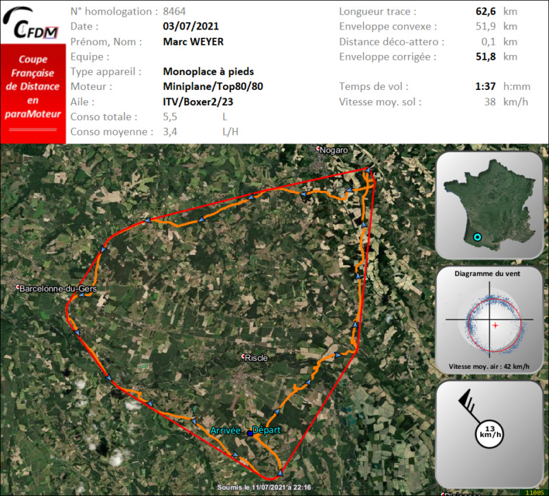 8464 - 03/07/21 - Marc WEYER - 51 km - homologué Img956