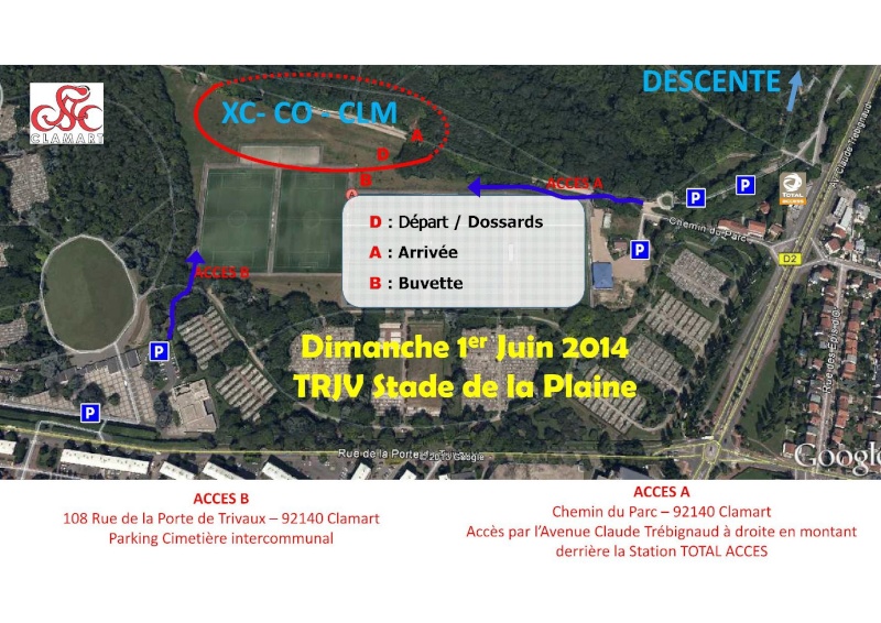 Dim 1er Juin TRJV 3ème MAnche à Clamart - Organisée par NOUS !!! Prasen13