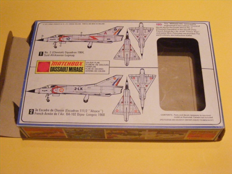 mirage 2000 - [Matchbox] Mirage IIIC/B Dscf6919