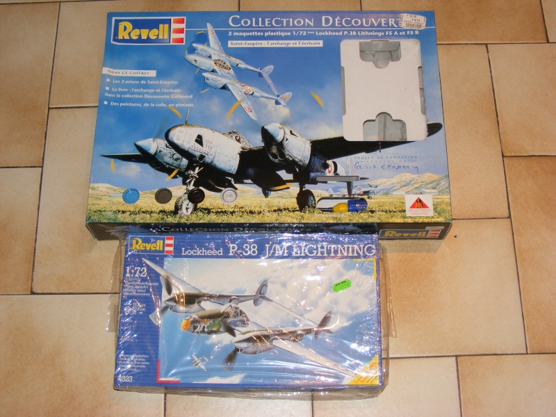 Revell - [Revell] P-38F/F-4C Lightning Dscf7210