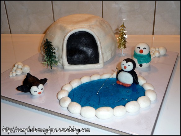 banquise, igloos, pingouins et Grand Nord - Page 6 Gateau11