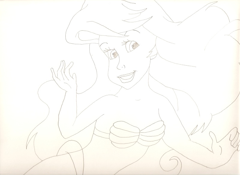  Dessins de StéphAriel sur La Petite Sirène Dessin11