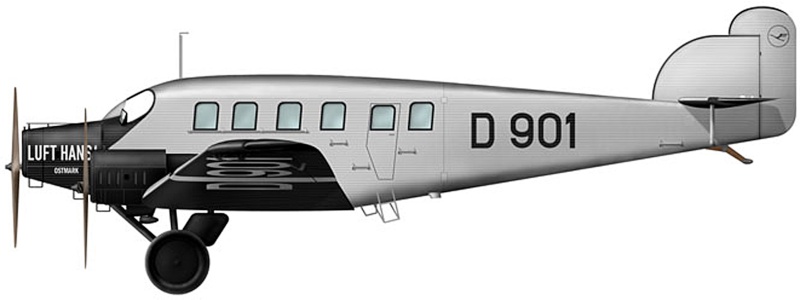 Junkers G.23/G.24  (1:72 - VEB Plasticart) D-901_11