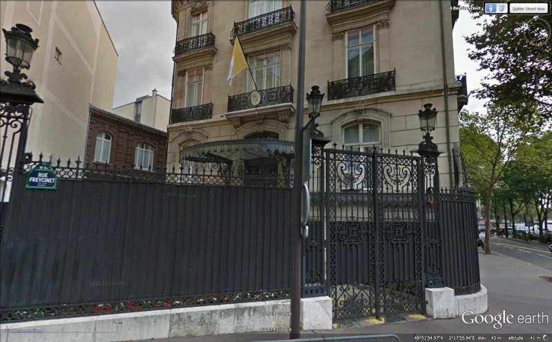 Les ambassades étrangères en France vues depuis Google Earth Sans_486