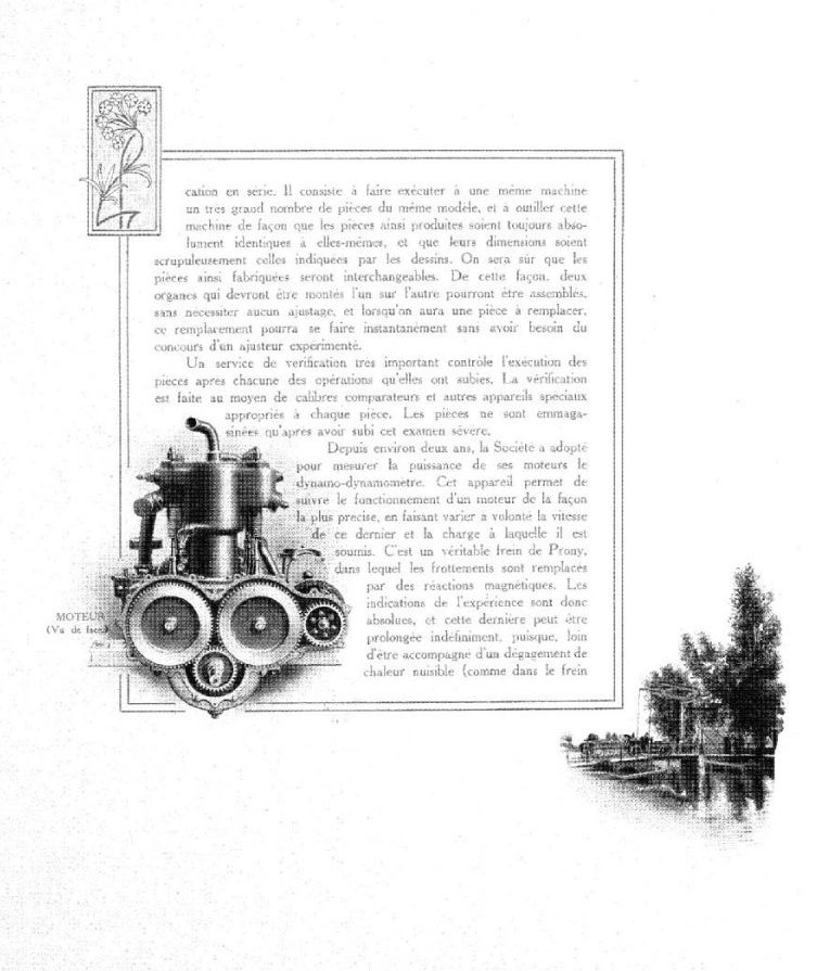 Publicité Panhard et Levassor. 1030