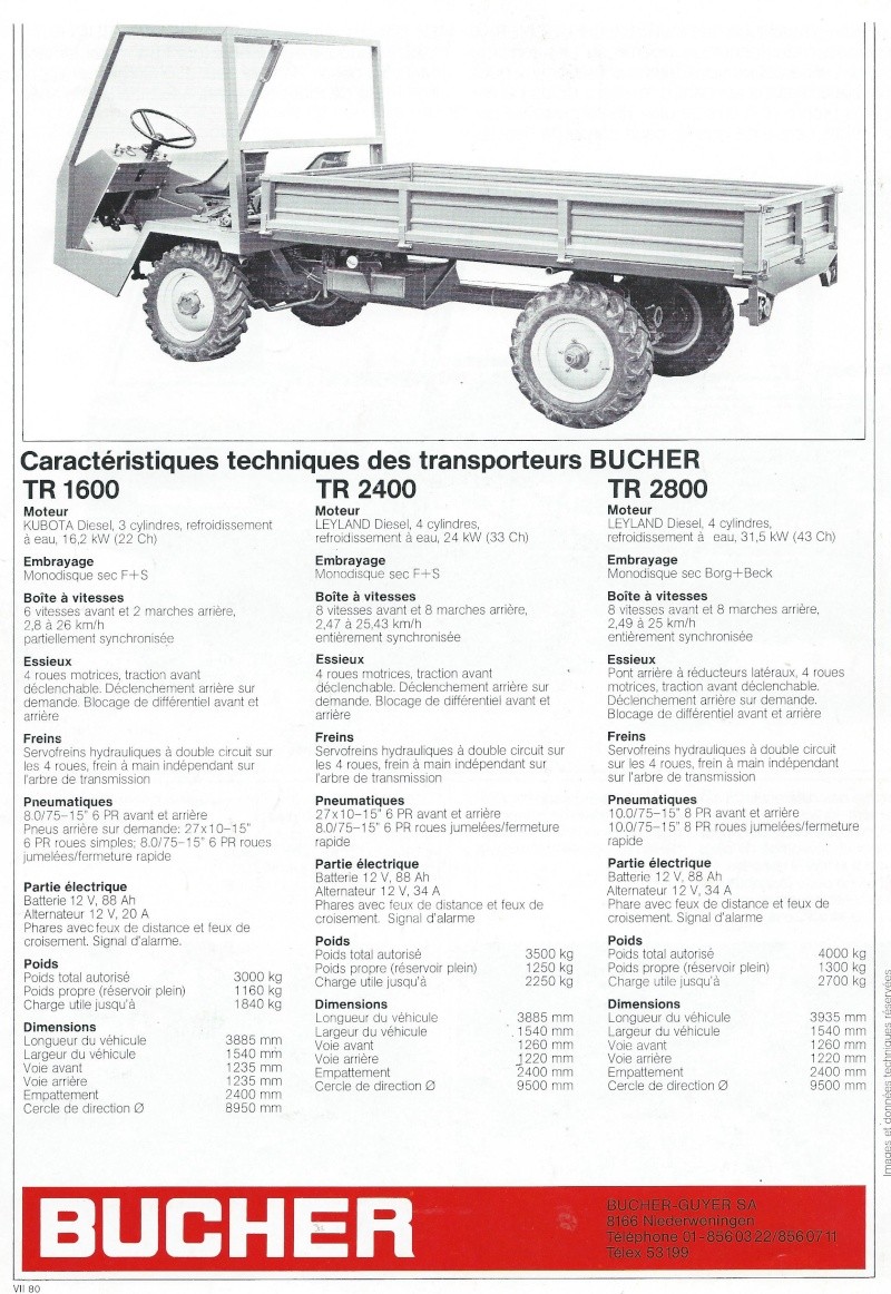 transporteur bucher a vendre en bon état - Page 2 Bucher23