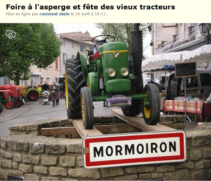 Fête de l'asperge à MORMOIRON (Vaucluse) le 27 Avril 2014 Capt2082