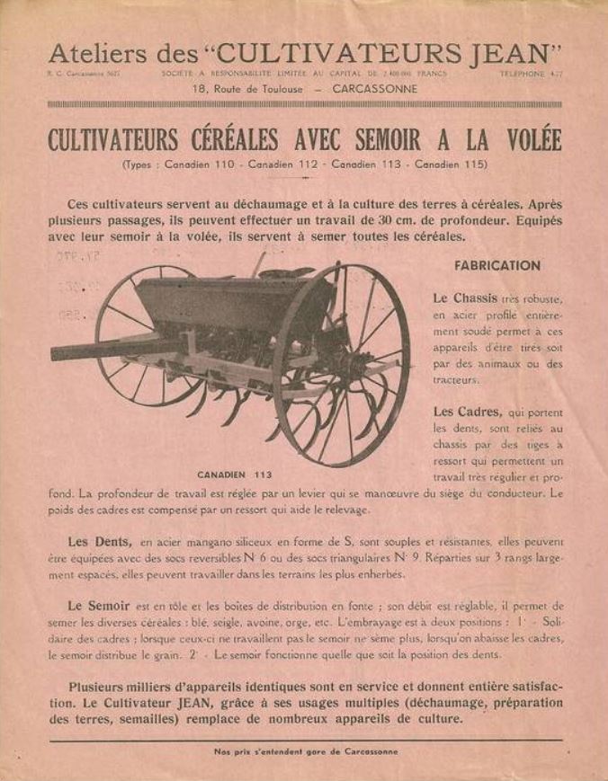 Les Cultivateurs JEAN de BRU à Carcassonne Capt2408