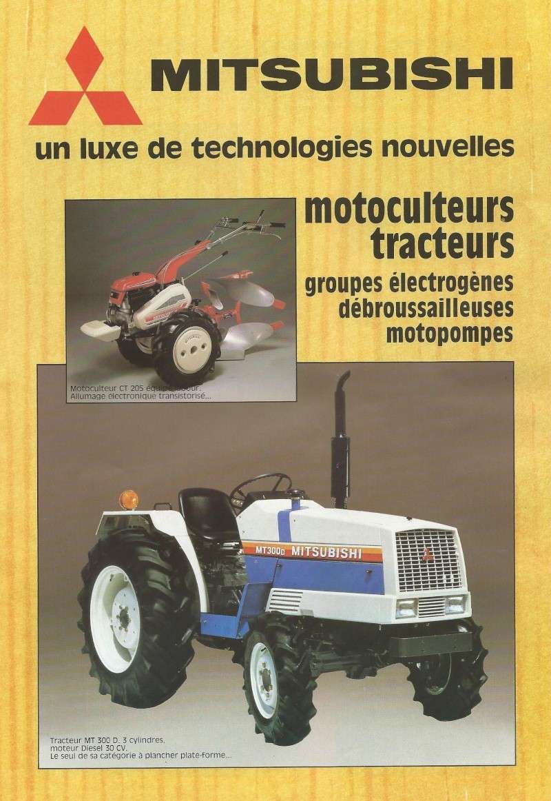 MITSUBISHI: aussi des tracteur Mitsub10