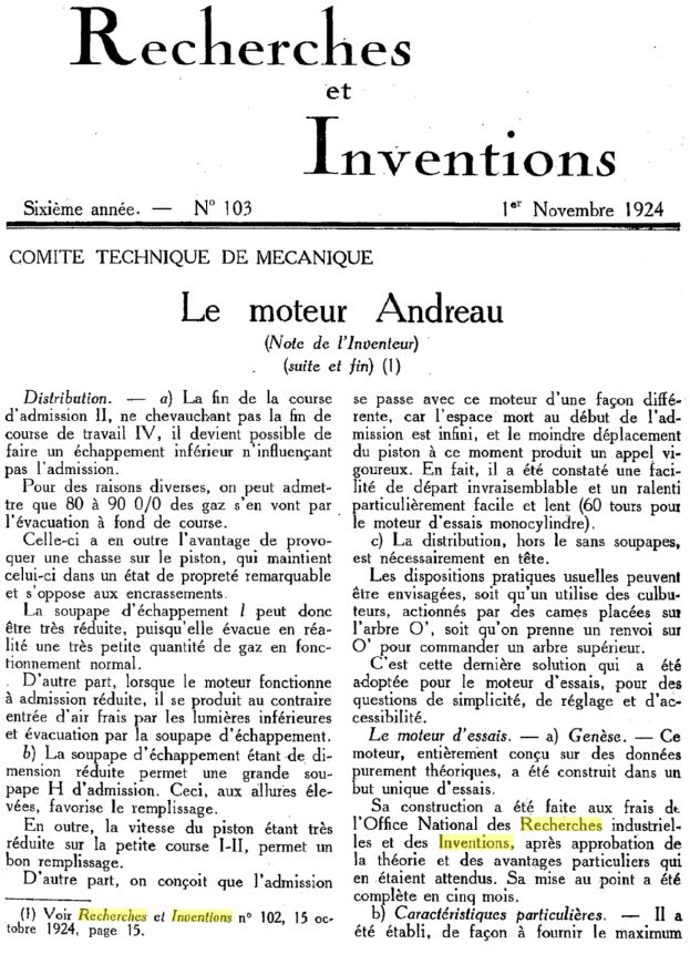 ANDREAU....un moteur avec une technique bien particulière Moteur46