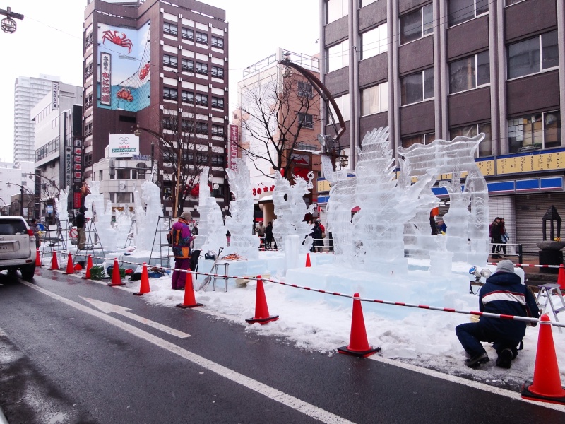 Le yuki matsuri à Sapporo Dsc06611