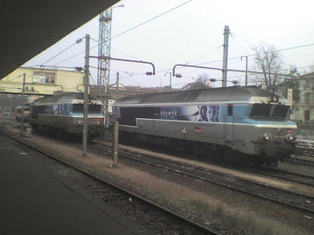 En gare de Mulhouse le 24 décembre 2007. Dsc00014