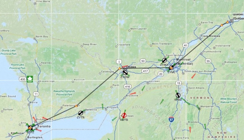 vol Québec à Torronto Quebec10