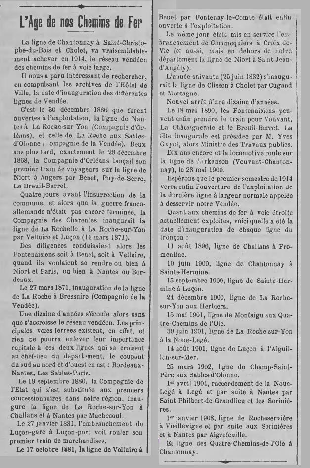 Les coupures de presse anciennes, voire très anciennes ! (hors C.F.V.) 1912-110