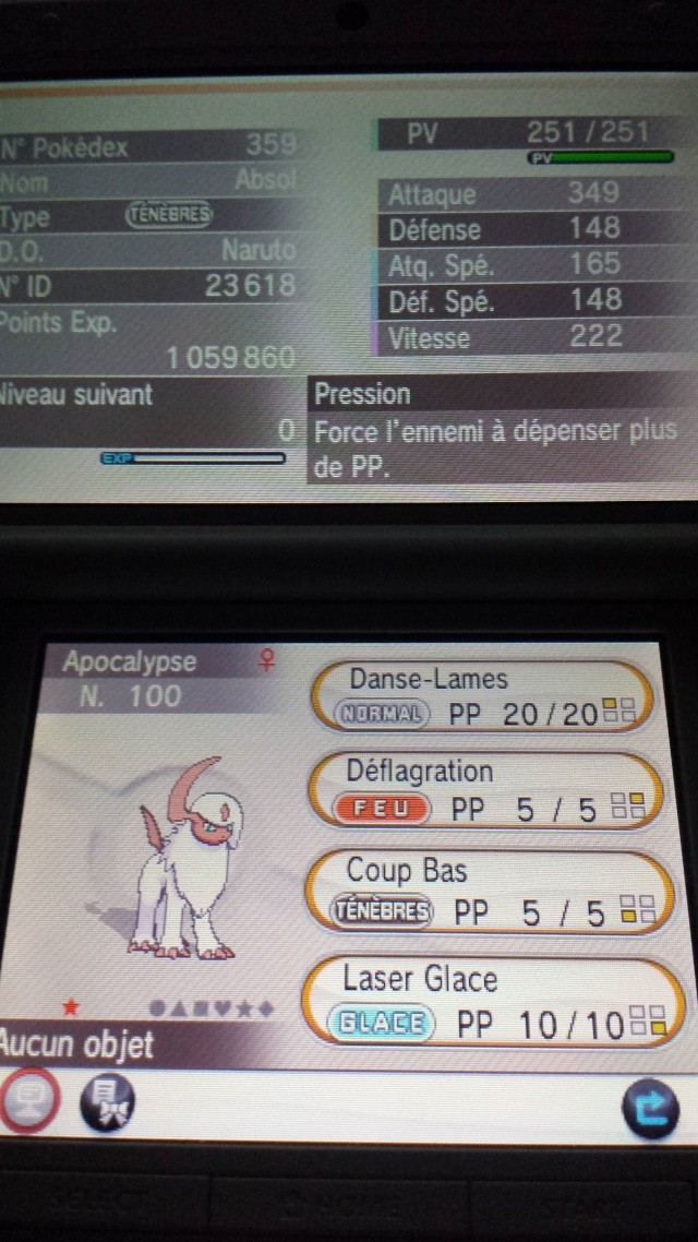 Montrez nous vos étoiles ! (Pokémon chromatiques) - Page 7 20140420