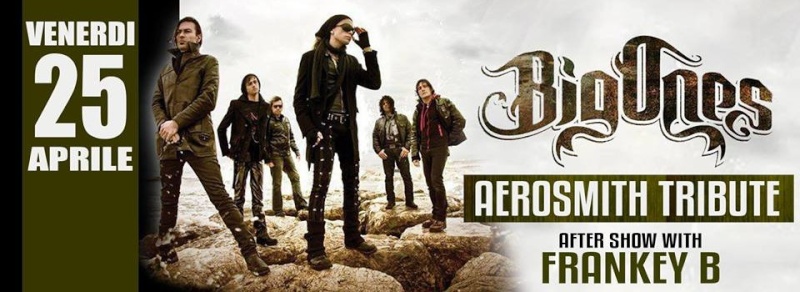 Venerdì 25.04 @Campus Industry - BIG ONES LIVE (Tributo Aerosmith) + FRANKEY B DJ SHOW Timthu26