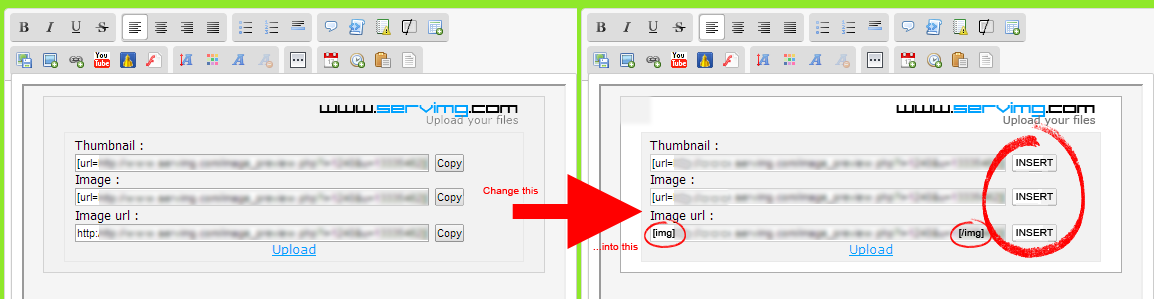 Streamlining the Host Image window Sugges10