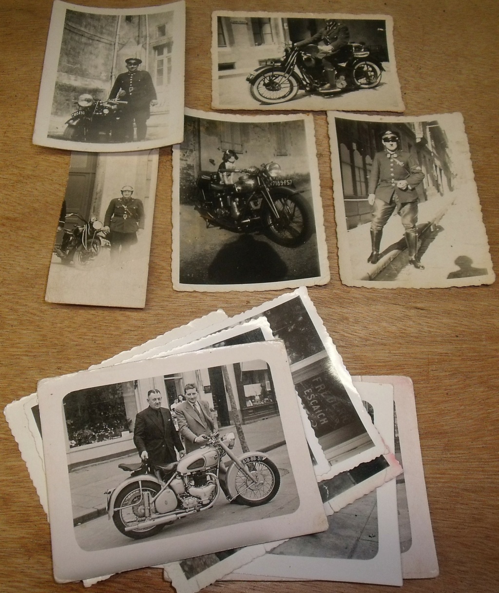 Photos motocyclistes gendarmerie 1941/1942 Dscf1225