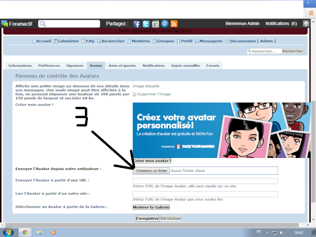 Mettre un avatar sur son profil  Phase_10