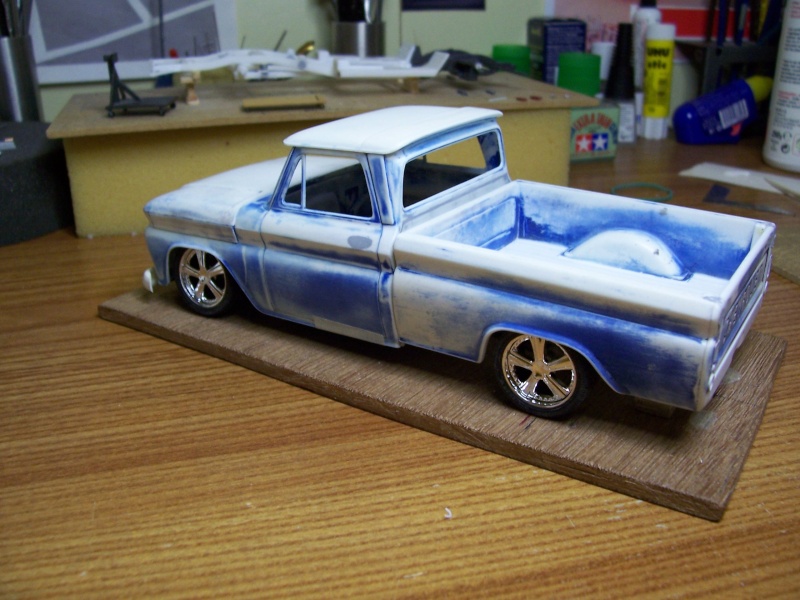 CHEVY PICKUP FLEETSIDE 1964 REVELL [WIP] TERMINE  100_4111