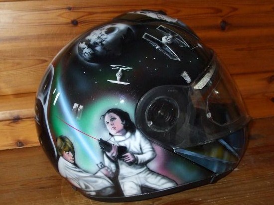 casque moto Star Wars  Sw3a10
