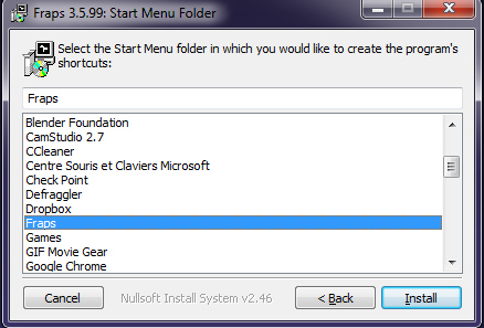[Débutant] Fraps : installation et utilisation 411