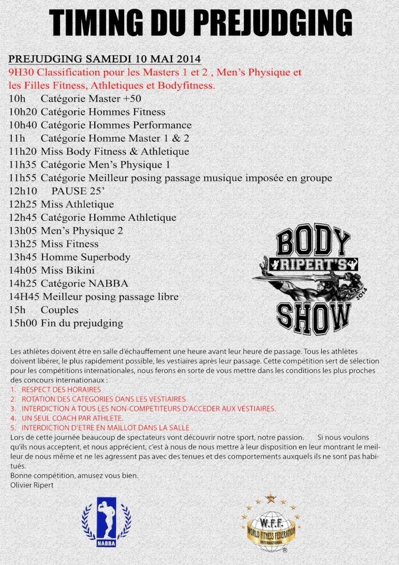 body - RIPERT'S BODY SHOW 2014 Timing10