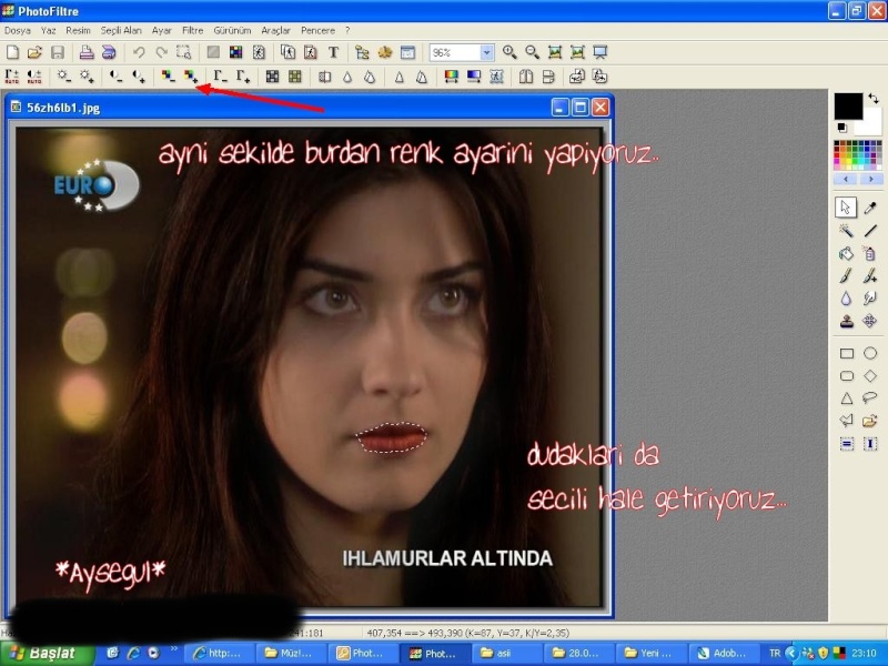 photofiltrede makyaj yapma 93363810