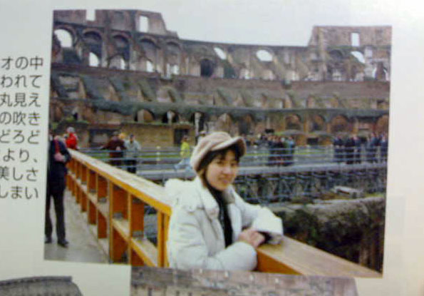 Megumi in Italy Roma110