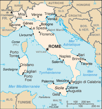 un séisme de magnitude 2,7 en italie Italie10