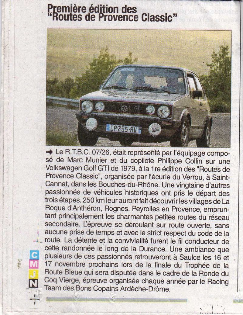 1ère Route de Provence Classic samedi 12 Octobre 2013 Img05310
