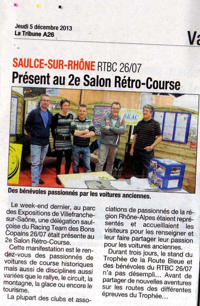 [69] Salon Rétro-Course les 30/11 et 01 et 02/12 2013 à Villefranche/Saône - Page 2 Img06310