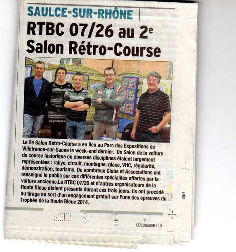 [69] Salon Rétro-Course les 30/11 et 01 et 02/12 2013 à Villefranche/Saône - Page 2 Img06410