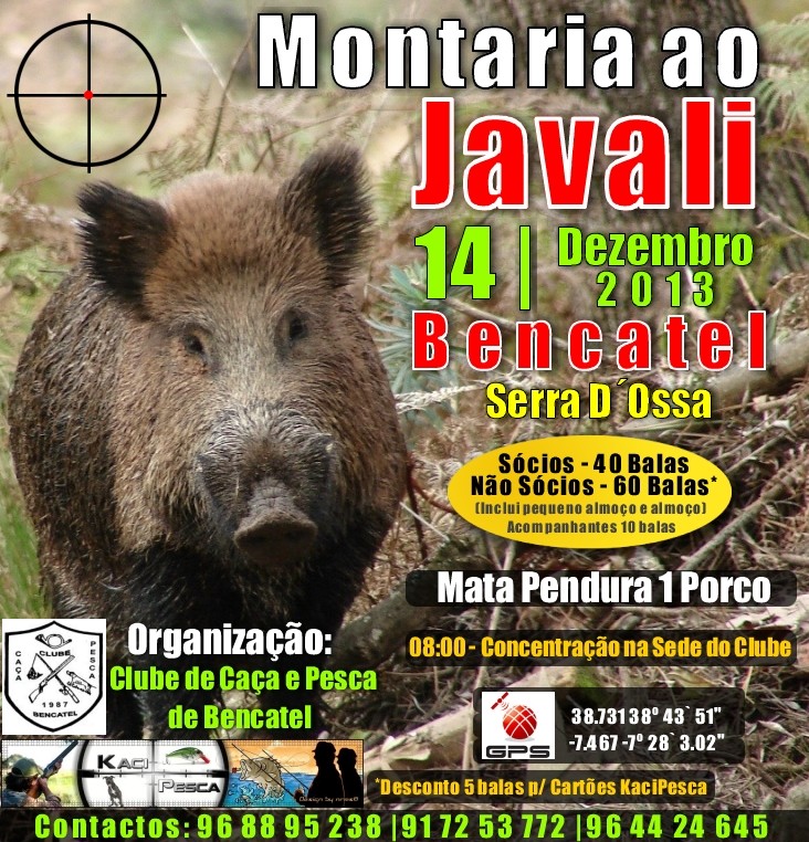 I Montaria KaciPesca - 14.12.2013 Cartaz10