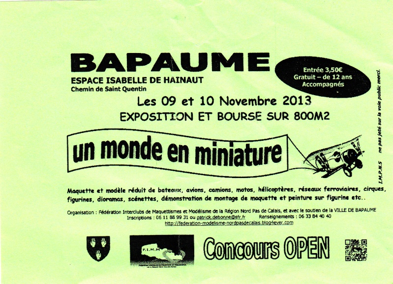 9 et 10 Novembre 2013 : Exposition à BAPAUME Img14