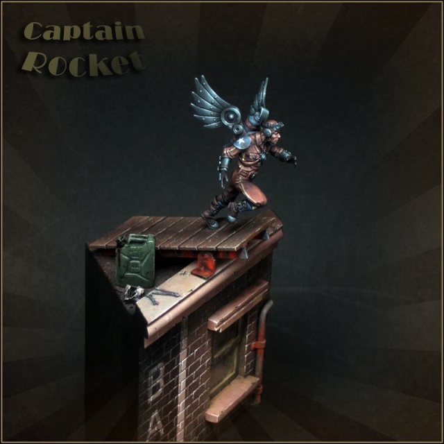 Captain Rocket par Crackpot Miniatures 10009210