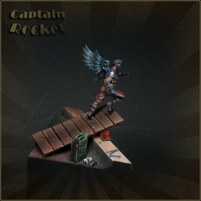 Captain Rocket par Crackpot Miniatures 10100010