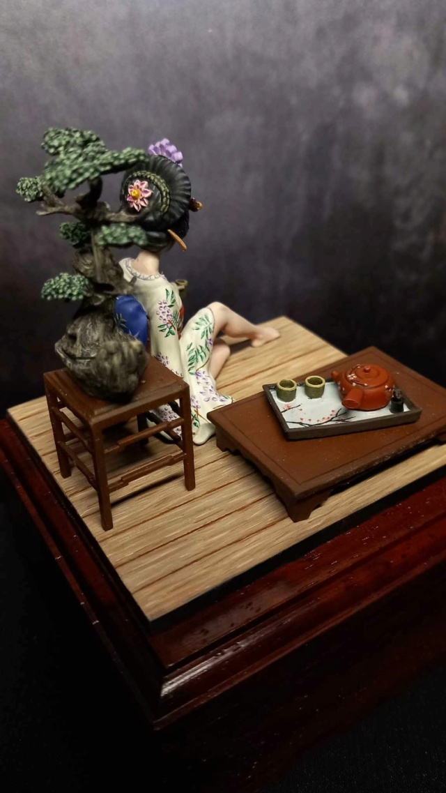 Geisha et cérémonie du thé Mussini 44803312