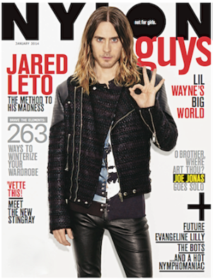Jared Leto : Nylon Guys - janvier 2014 Captur14