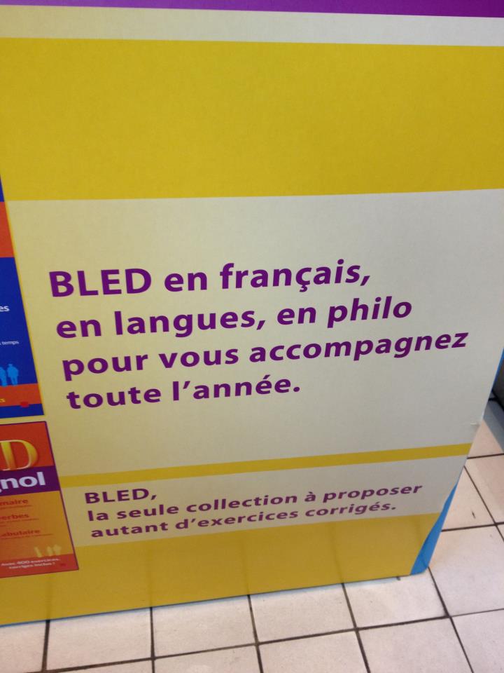 Fautes d'orthographe: quand le Bled s'y met... 48560710