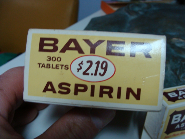 Bayer aspirin  Dsc03525