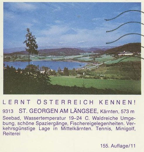 Osterreich - Ganzsachen mit Wertstempel "Schönes Österreich" P_456_15