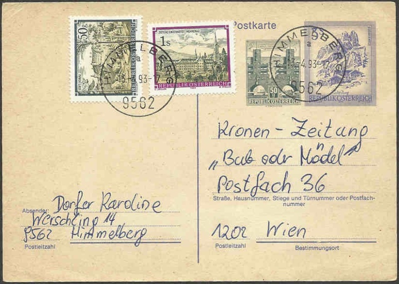 Österreich - Ganzsachen mit Wertstempel "Schönes Österreich" Pk_feb10