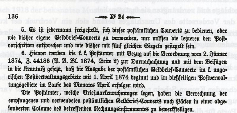 Wertbriefe - Geldbriefe Österreich Vo_410