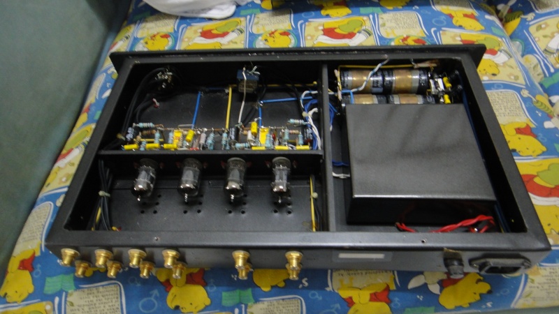 Bandridge Voice PL 420 tube preamplifier & Veice AN 88 tube power amplifier (Used)SOLD Dsc03636