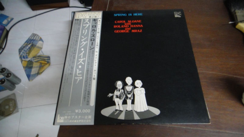 LOB spring is here carol sloane with roland hanna and george mraz LPs (Used)SOLD Dsc03639