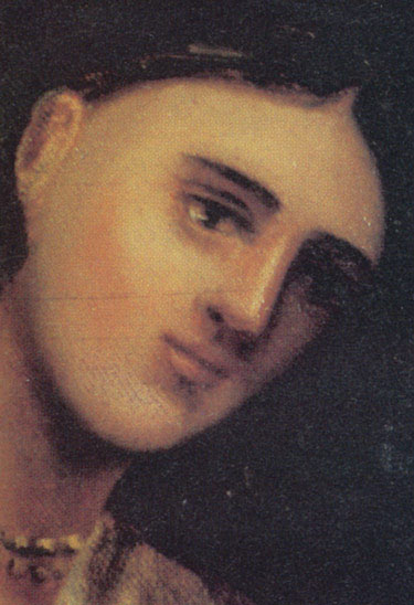 La Bienheureuse Catherine Tegakoüita  peinte (?) par le Père Claude Chauchetière. Portra10
